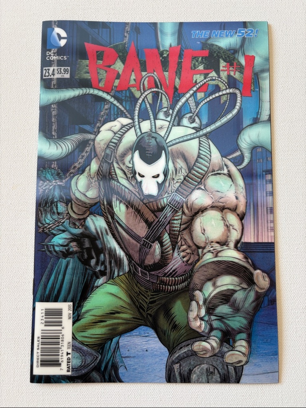 DC Comics The New 52 Series Batman #23.1 Bane Lenticular Cover